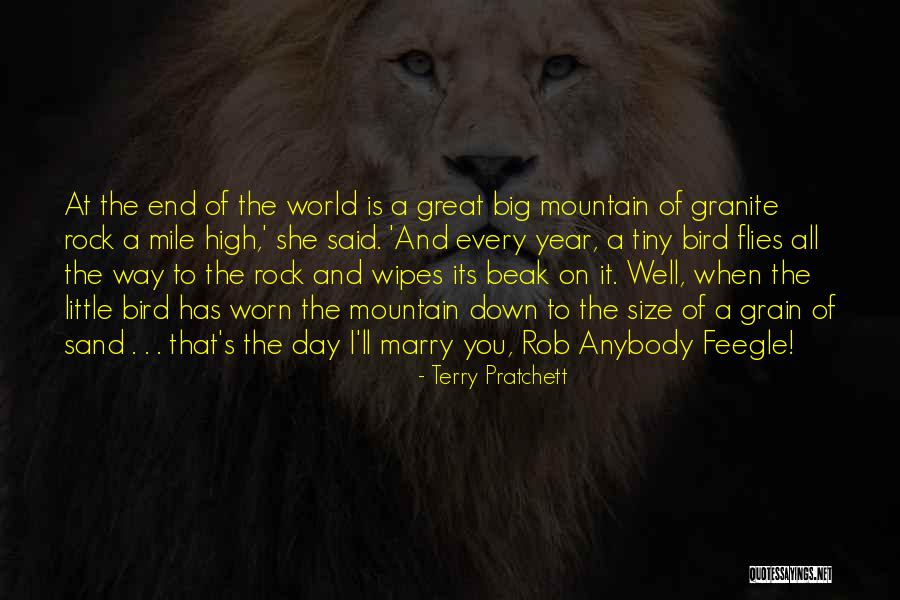 Mountain Bird Quotes By Terry Pratchett Mountain Bird Quotes By Terry Pratchett