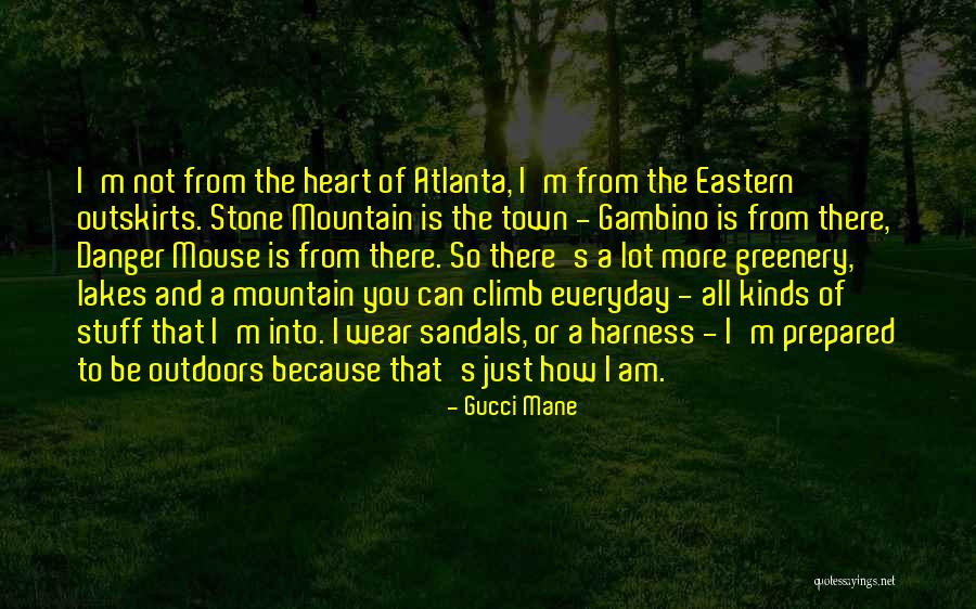 Mountain Lakes Quotes By Gucci Mane Mountain Lakes Quotes By Gucci Mane