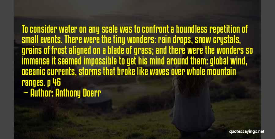 Mountain Ranges Quotes By Anthony Doerr