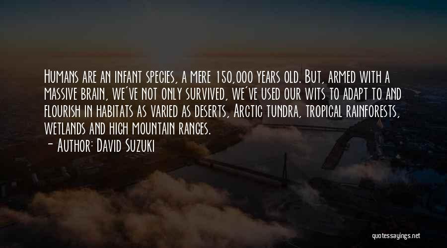Mountain Ranges Quotes By David Suzuki