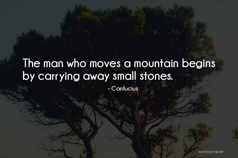 Mountain Small Quotes By Confucius Mountain Small Quotes By Confucius