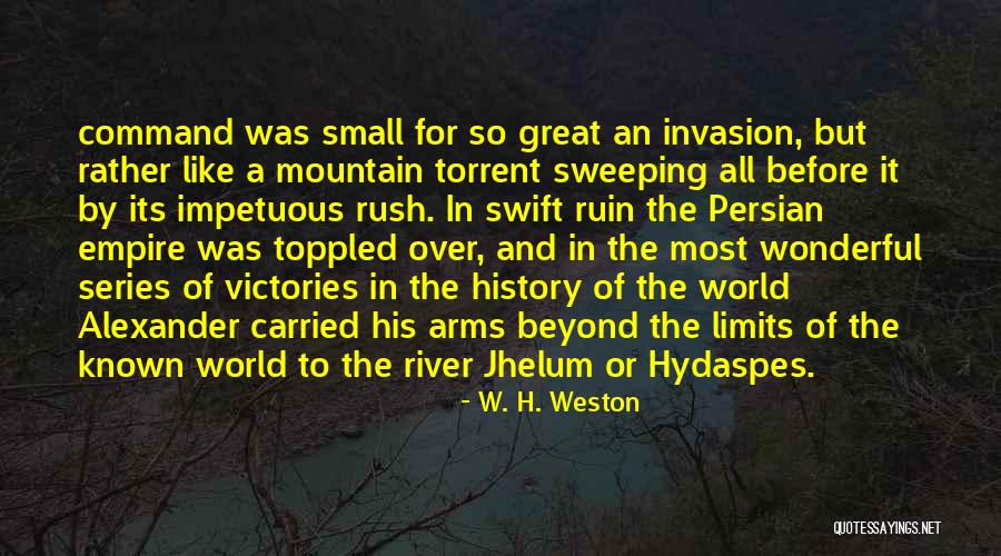 Mountain Small Quotes By W. H. Weston Mountain Small Quotes By W. H. Weston