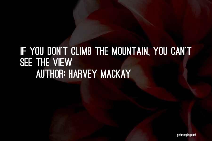 Mountain View Quotes By Harvey MacKay