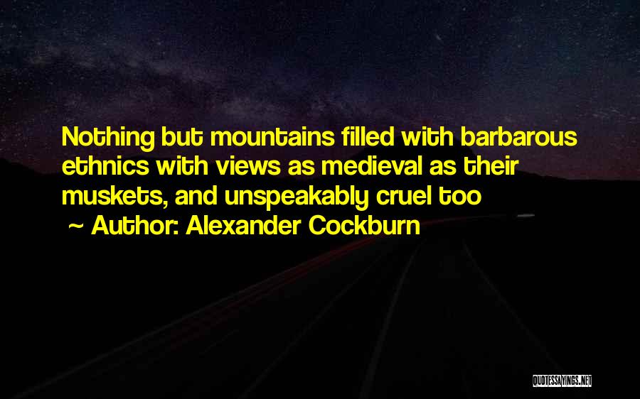 Mountain Views Quotes By Alexander Cockburn