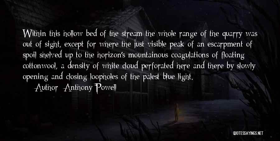 Mountainous Quotes By Anthony Powell