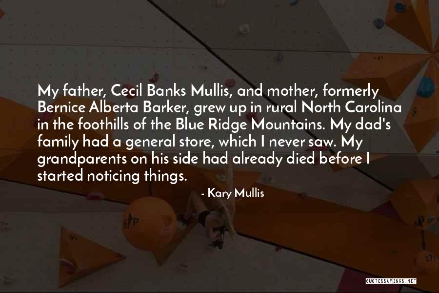 Mountains And Family Quotes By Kary Mullis