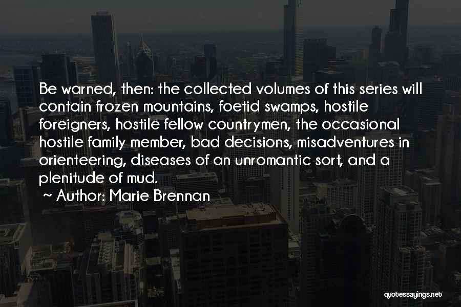 Mountains And Family Quotes By Marie Brennan