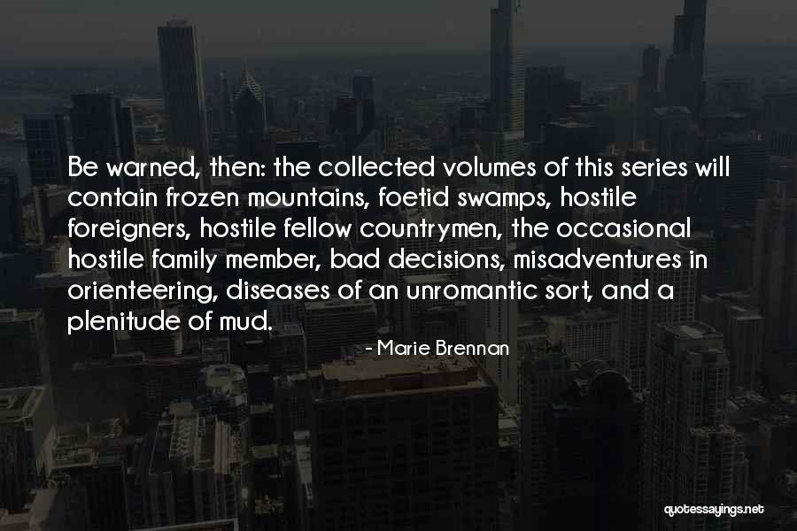 Mountains And Family Quotes By Marie Brennan