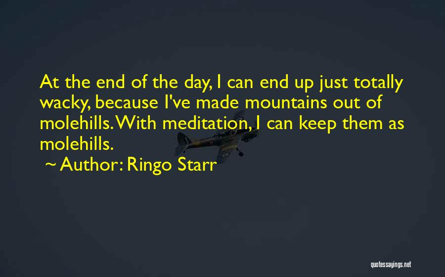 Mountains And Molehills Quotes By Ringo Starr