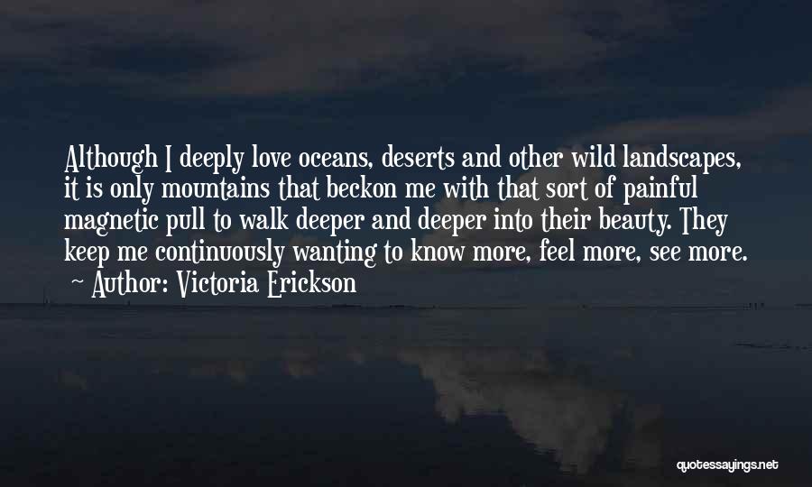 Mountains And Oceans Quotes By Victoria Erickson