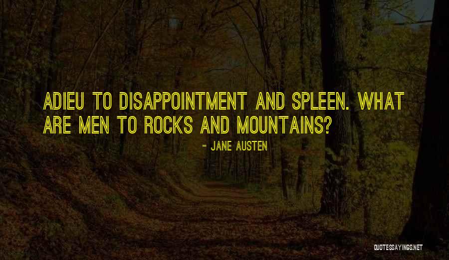 Mountains And Rocks Quotes By Jane Austen Mountains And Rocks Quotes By Jane Austen
