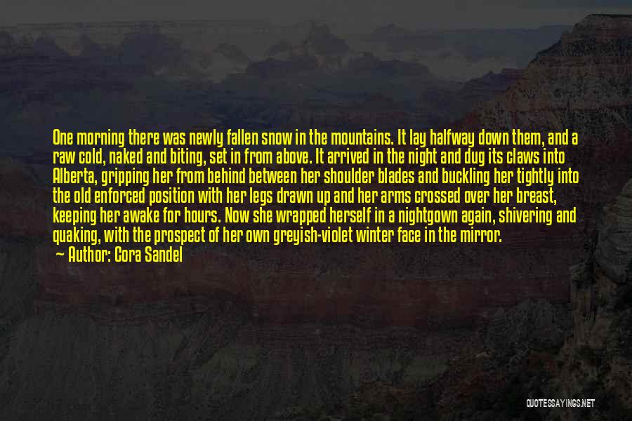 Mountains And Snow Quotes By Cora Sandel