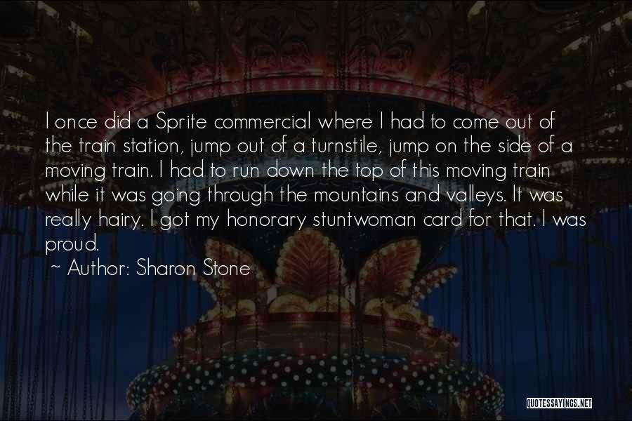 Mountains And Valleys Quotes By Sharon Stone