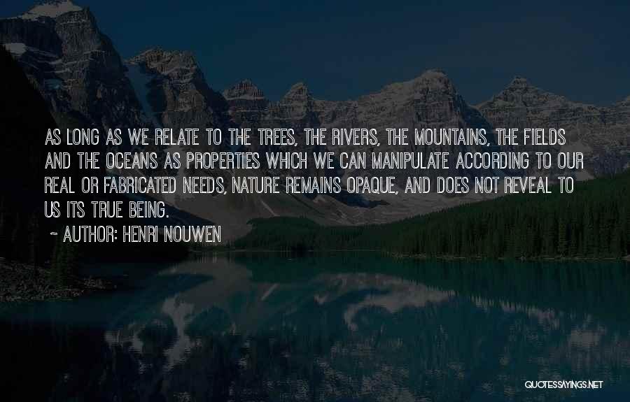 Mountains Nature Quotes By Henri Nouwen