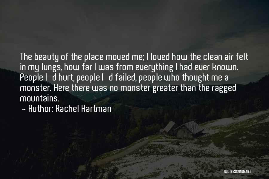 Mountains Nature Quotes By Rachel Hartman