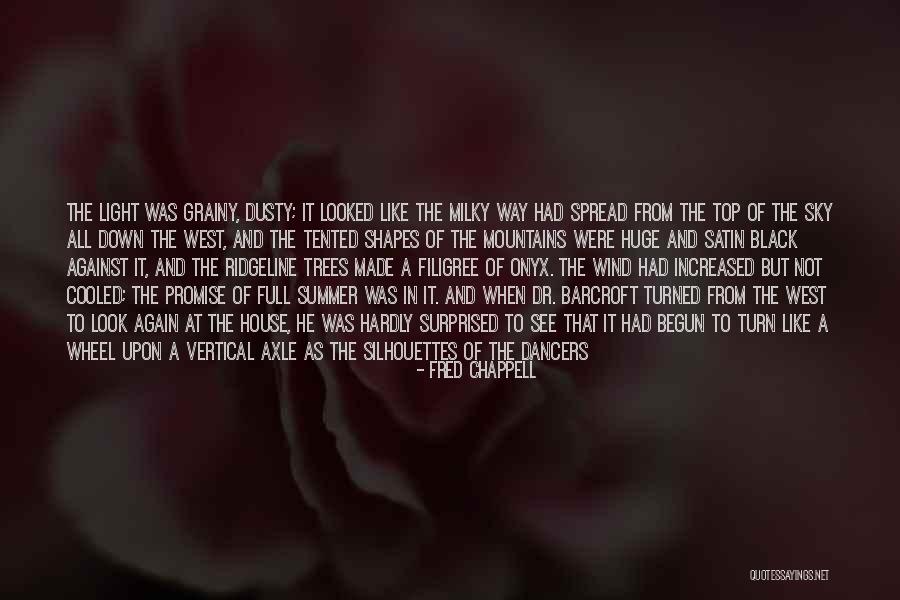 Mountains West Quotes By Fred Chappell Mountains West Quotes By Fred Chappell