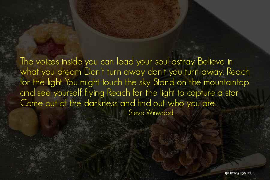 Mountaintop Quotes By Steve Winwood Mountaintop Quotes By Steve Winwood