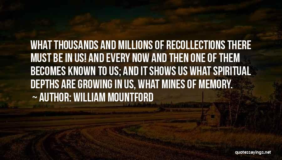 Mountford Quotes By William Mountford