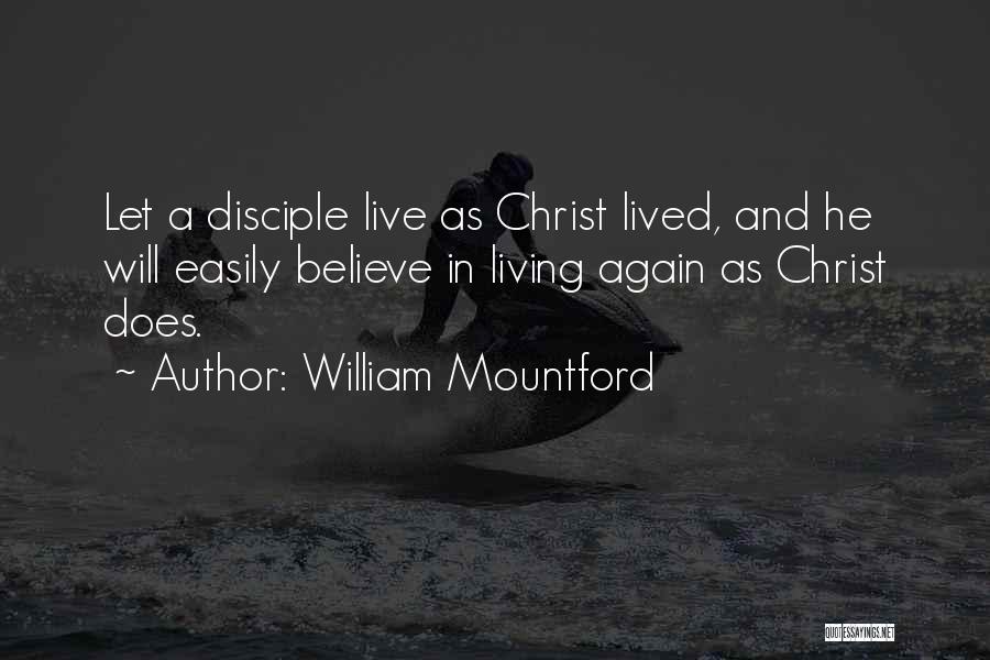 Mountford Quotes By William Mountford