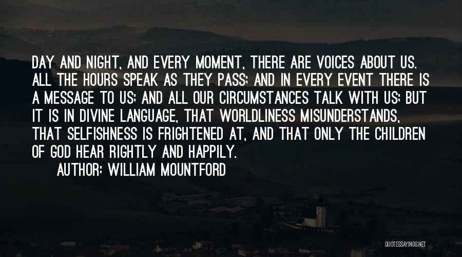 Mountford Quotes By William Mountford