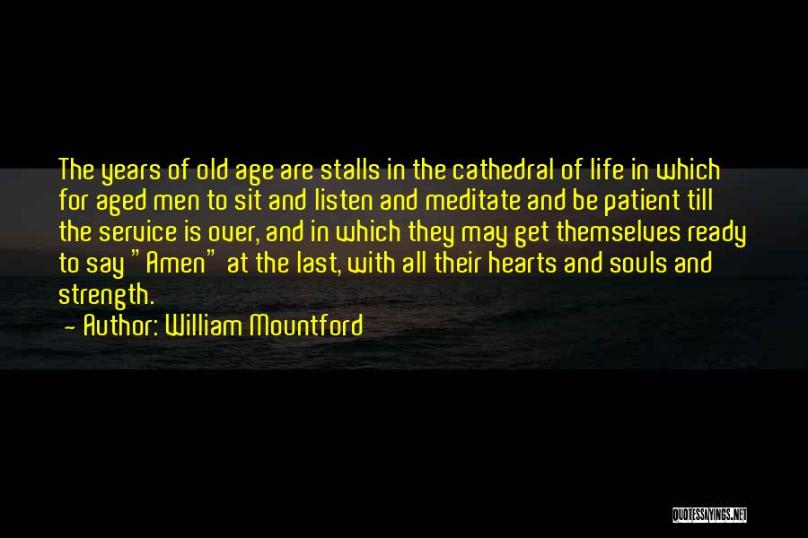 Mountford Quotes By William Mountford