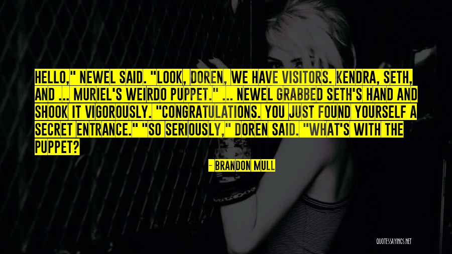 Mouratoglou Wife Quotes By Brandon Mull Mouratoglou Wife Quotes By Brandon Mull