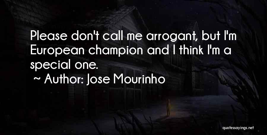 Mourinho Quotes By Jose Mourinho