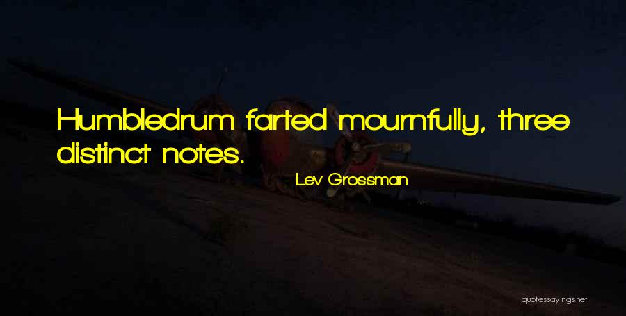 Mournfully Quotes By Lev Grossman