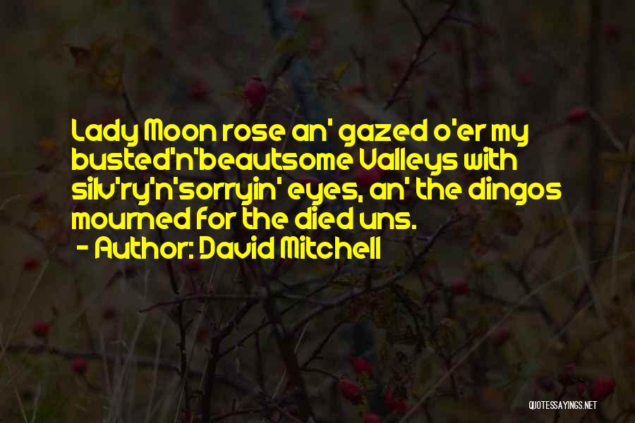 Mourning Death Quotes By David Mitchell