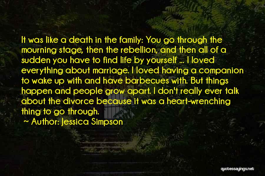 Mourning Death Quotes By Jessica Simpson