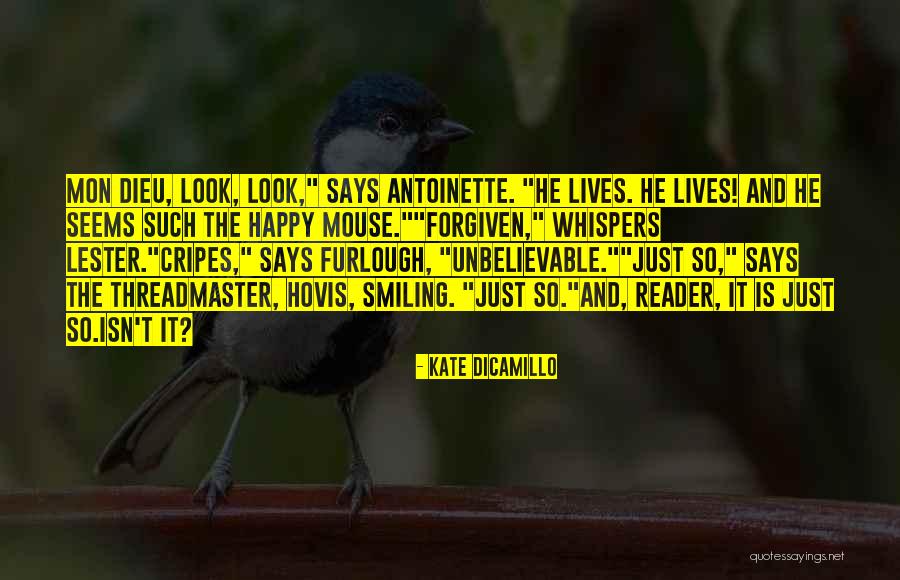 Mouse Quotes By Kate DiCamillo Mouse Quotes By Kate DiCamillo
