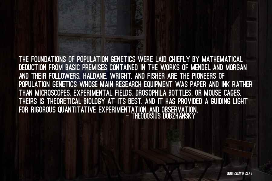 Mouse Quotes By Theodosius Dobzhansky Mouse Quotes By Theodosius Dobzhansky