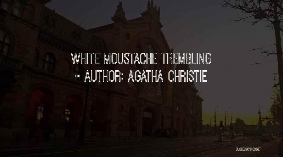 Moustache Quotes By Agatha Christie
