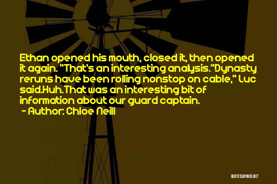 Mouth Guard Quotes By Chloe Neill