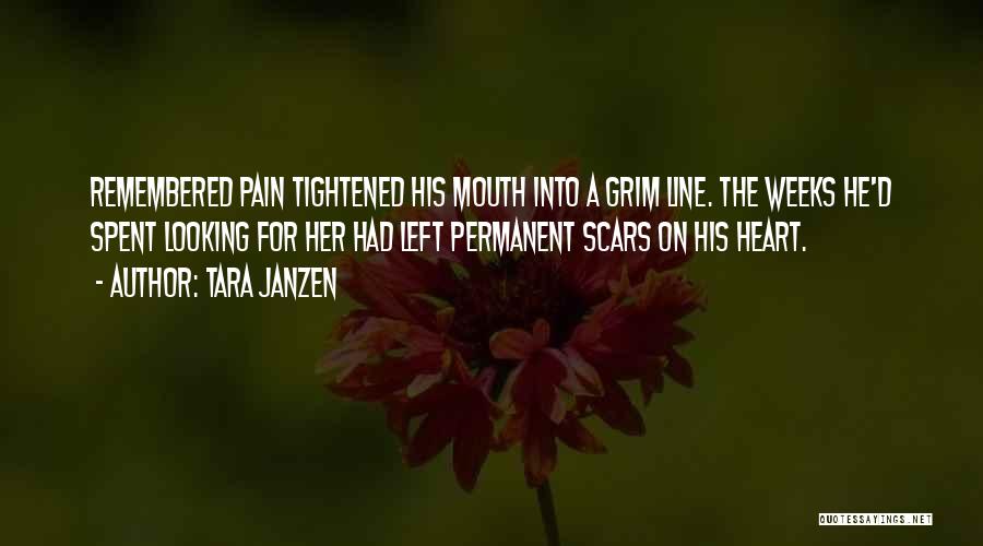 Mouth Pain Quotes By Tara Janzen