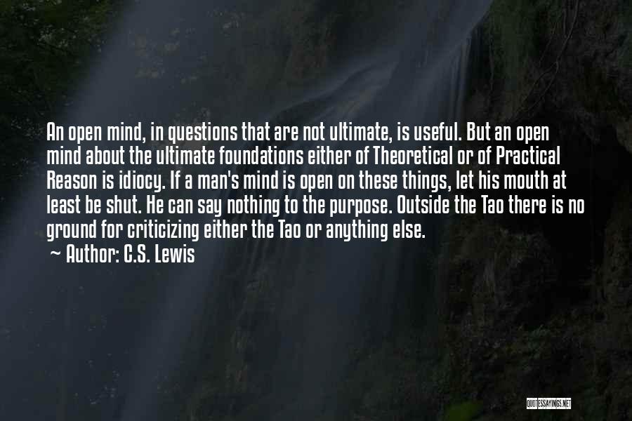 Mouth To Mouth Quotes By C.S. Lewis