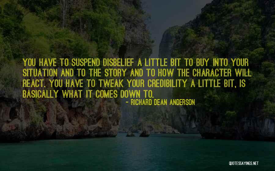 Mouthful Game Quotes By Richard Dean Anderson Mouthful Game Quotes By Richard Dean Anderson