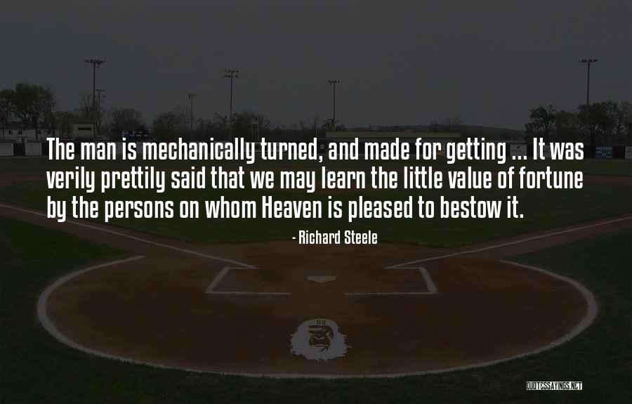 Mouzat George Quotes By Richard Steele Mouzat George Quotes By Richard Steele
