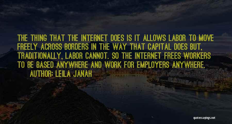 Move Freely Quotes By Leila Janah