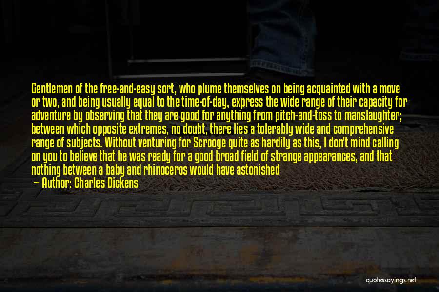 Move On Time Quotes By Charles Dickens