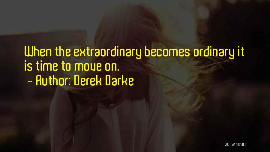 Move On Time Quotes By Derek Darke