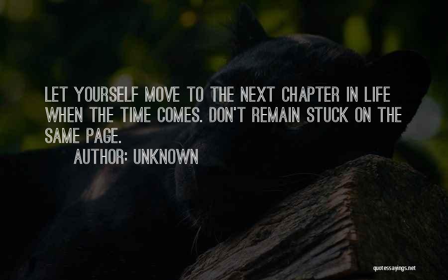 Move On Time Quotes By Unknown