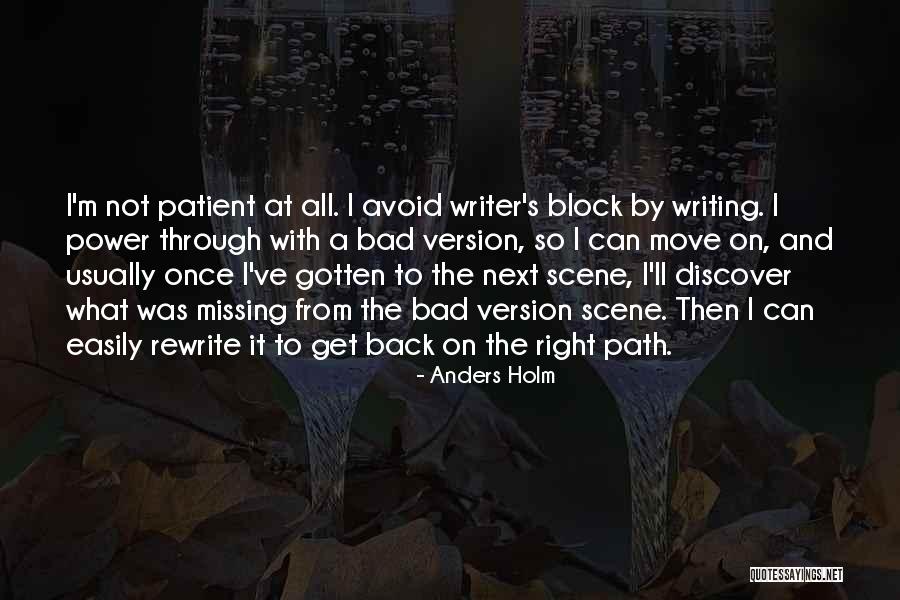 Move On Version Quotes By Anders Holm Move On Version Quotes By Anders Holm