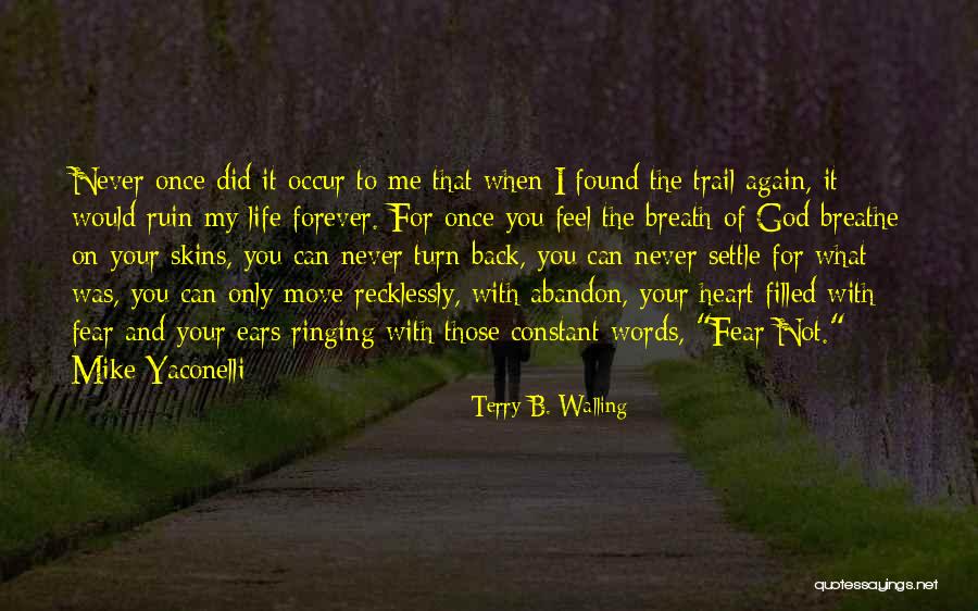 Move On With Your Life Quotes By Terry B. Walling Move On With Your Life Quotes By Terry B. Walling