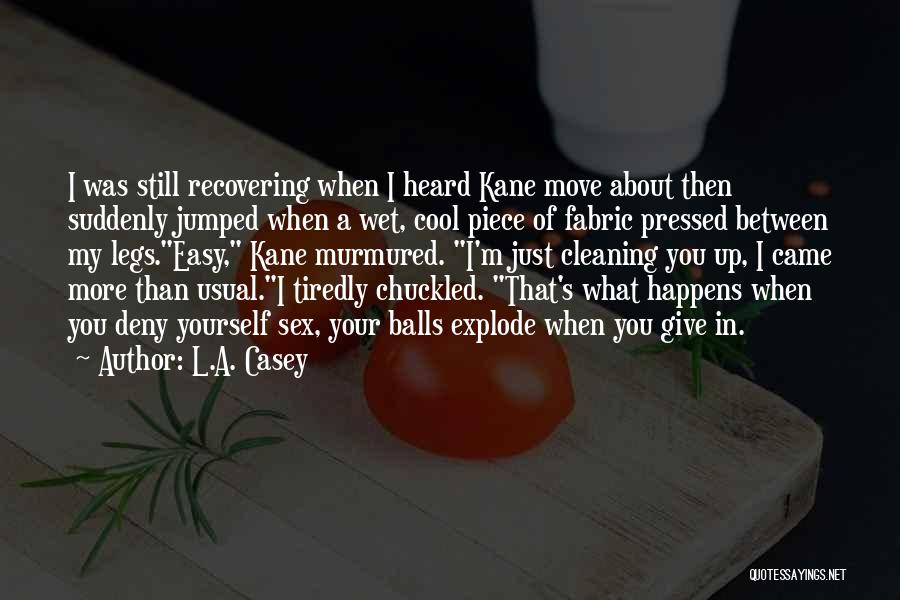 Move Out Cleaning Quotes By L.A. Casey