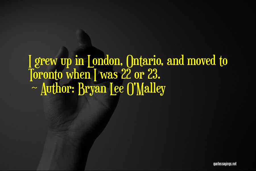 Moved Up Quotes By Bryan Lee O'Malley