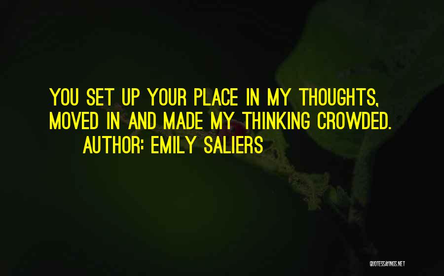 Moved Up Quotes By Emily Saliers