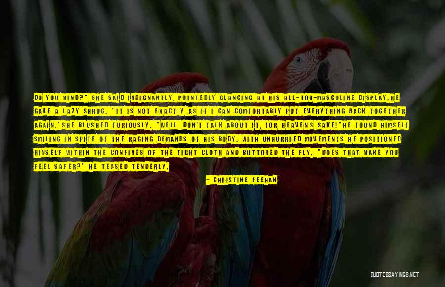 Movements Quotes By Christine Feehan Movements Quotes By Christine Feehan