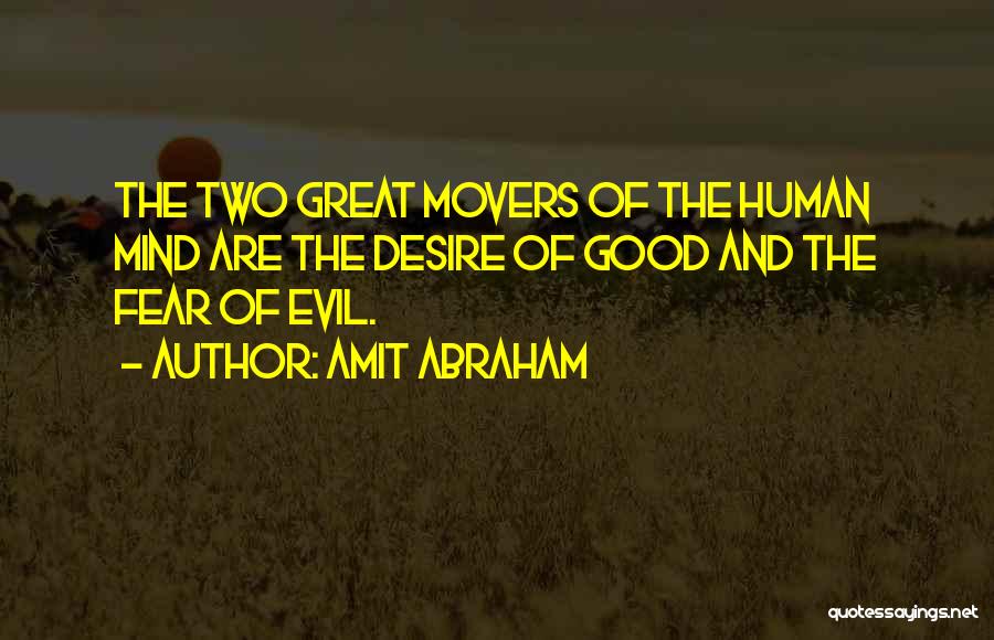 Movers Quotes By Amit Abraham