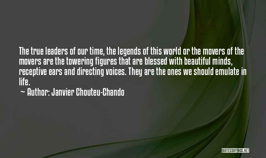 Movers Quotes By Janvier Chouteu-Chando